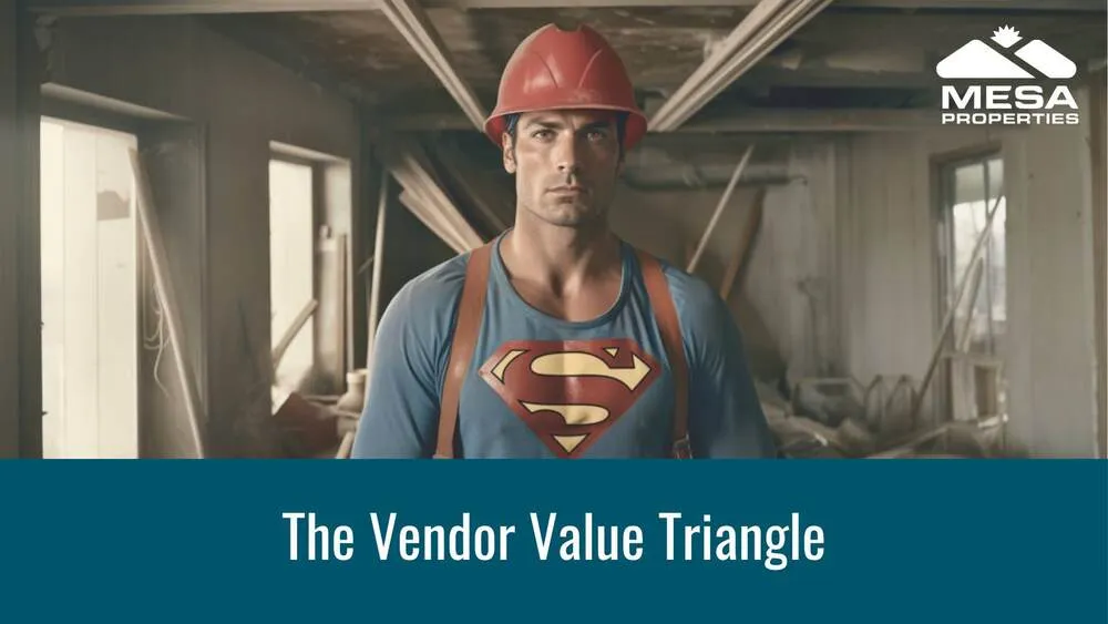 The Vendor value triangle
